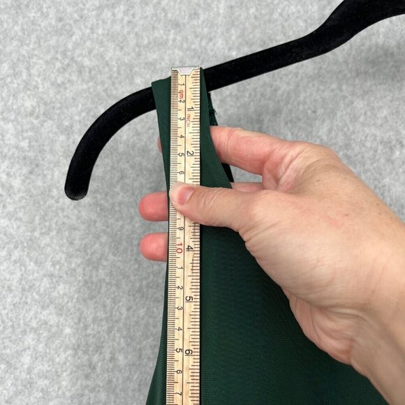 Birdy Grey Jan Dress Size M Emerald Green Low Back Bridesmaid Formal Pockets NEW - Picture 11 of 14